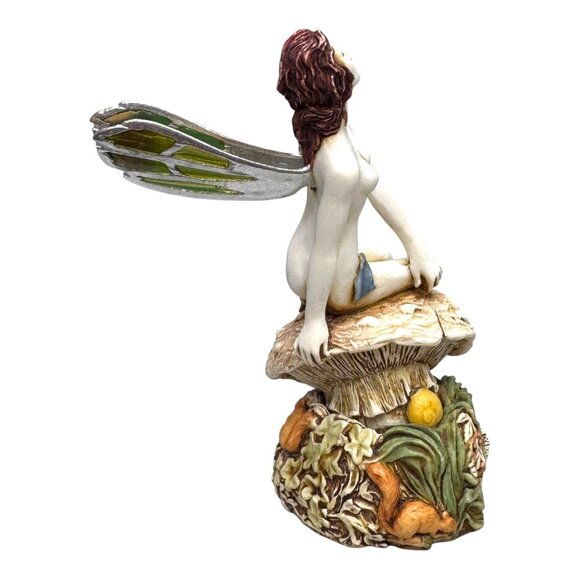 Isle Of Gramarye Jacinthine Faerie Figurine Trinket Jewelry Box Harmony Kingdom - Picture 10 of 13